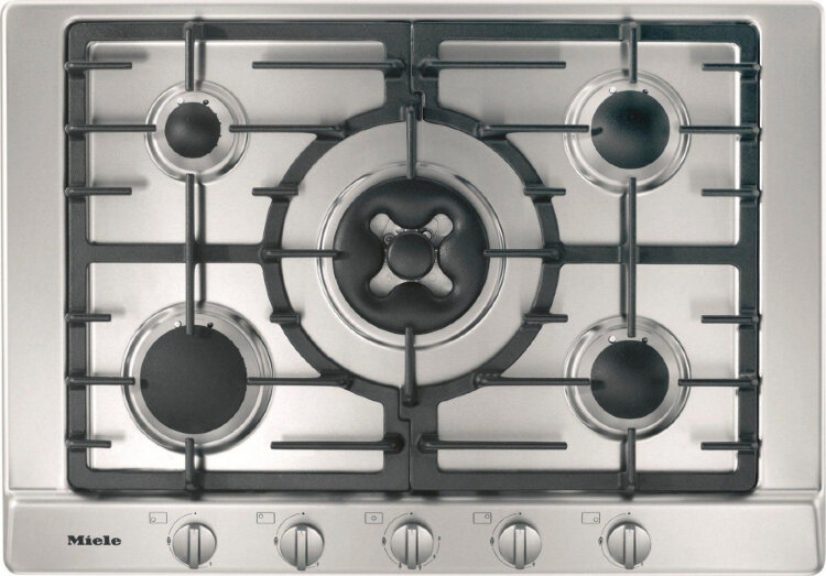 Газовая панель конфорок KM2034 сталь