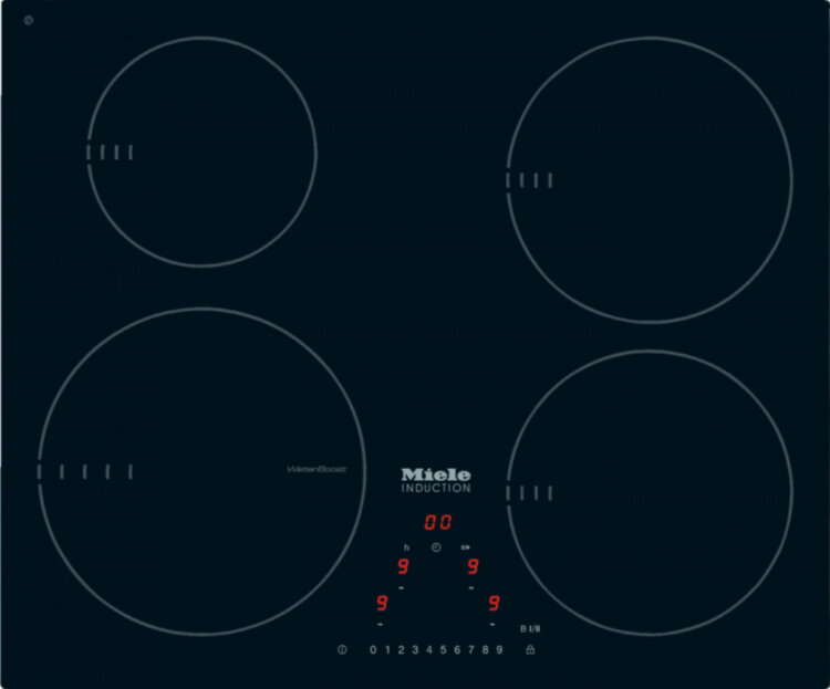Панель конфорок KM6319 FL.BDG. встр.заподлицо