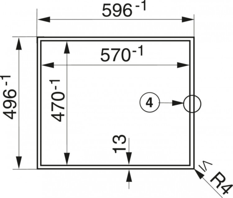 Панель конфорок KM6319 FL.BDG. встр.заподлицо