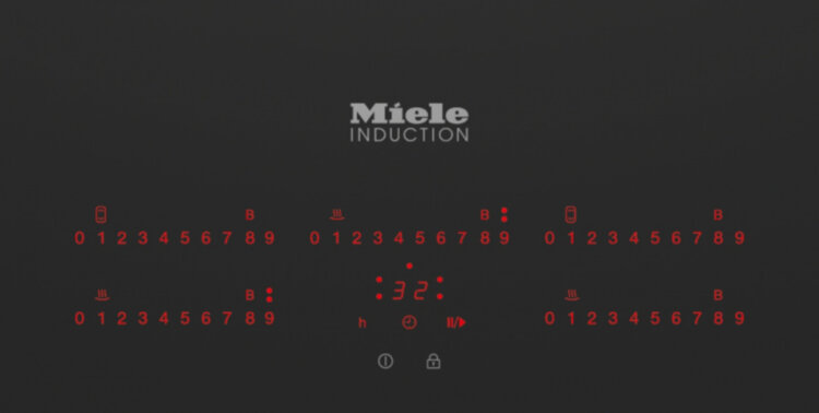 Панель конфорок KM6388 сталь