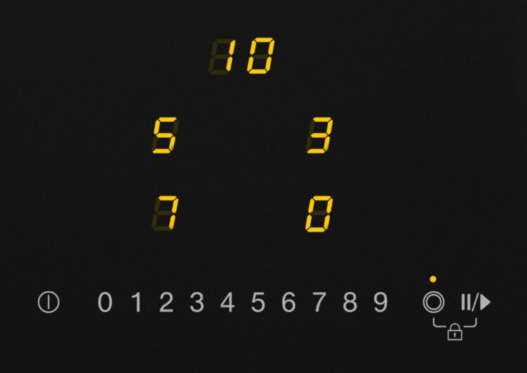 Панель конфорок KM6522 FR сталь