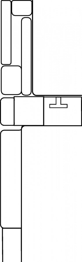 Монтажный комплект WTV410 бел.лотос