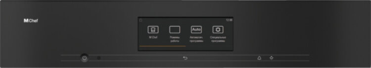 Комбинированный духовой шкаф DialogOven DO7860 OBSW чёрный обсидиан