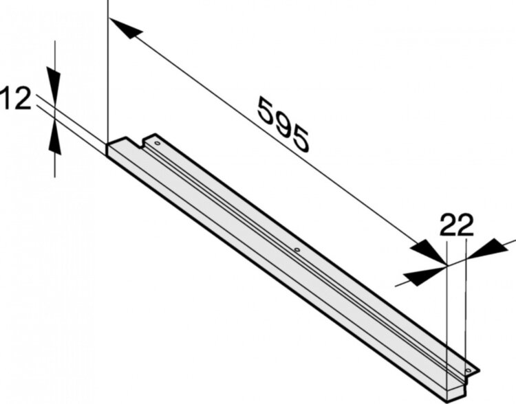 Планка AB38-1 сталь CleanSteel