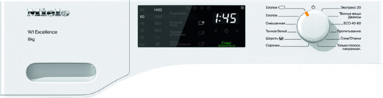 Cтиральная машина WED125WCS Chrome Edition