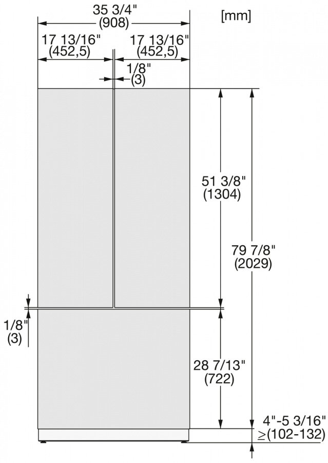 Фронтальная панель KFP 3635 ed/cs