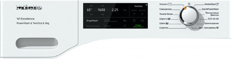 Стиральная машина WEI865WPS Chrome Edition