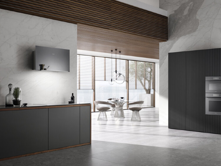 Вытяжка DA9090W Screen GRGR графитовый серый