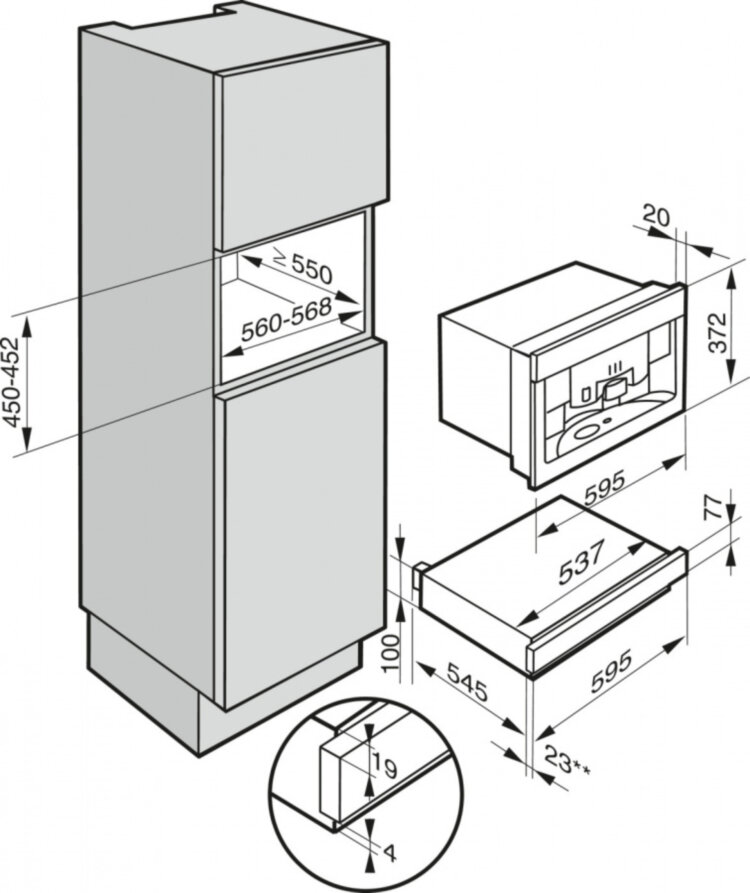Подогреватель посуды EGW6210 EDST/CLST сталь
