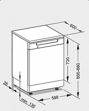 Посудомоечная машина G4203 SC CleanSteel серии Active