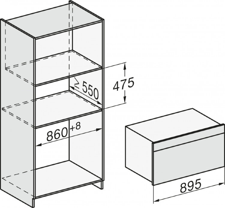 Духовой шкаф H7890BP EDST/CLST сталь CleanSteel